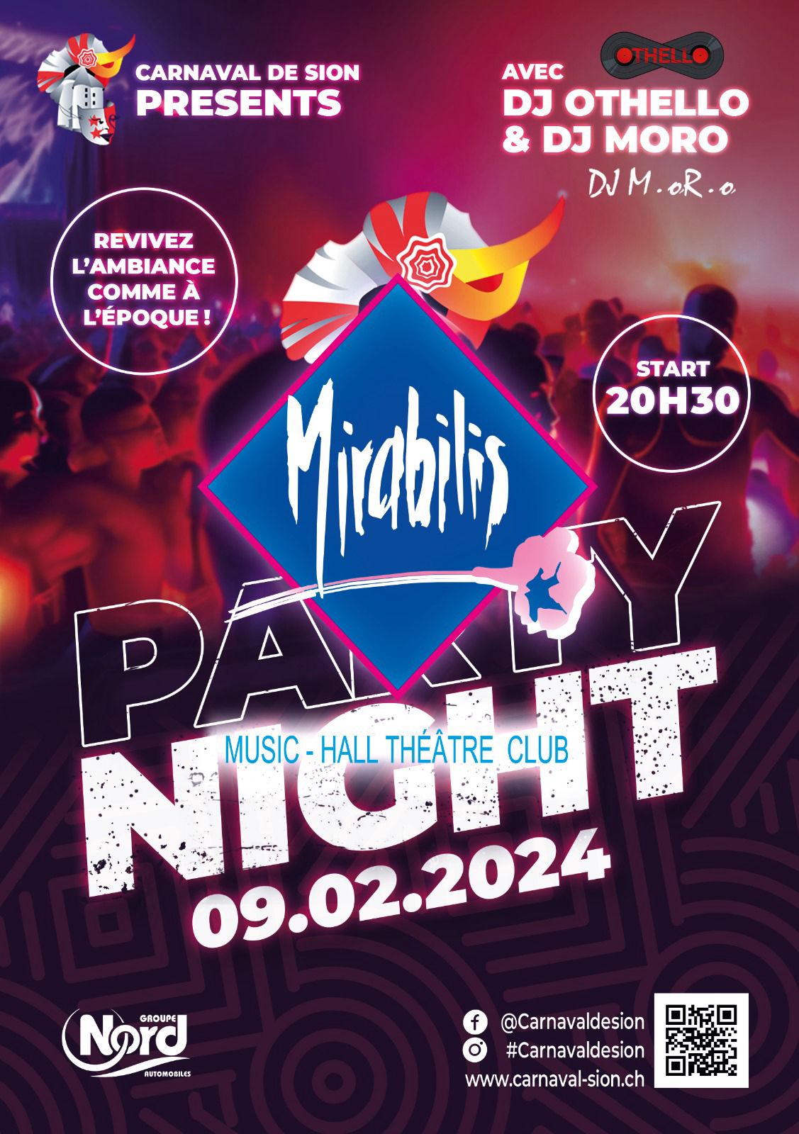 Date: 09 / 02 / 2024 ¦ Carnaval de Sion